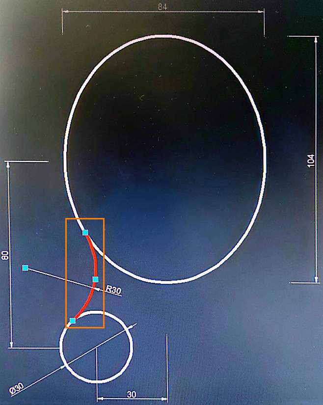 CAD如何快速绘制椭圆和圆的切线？