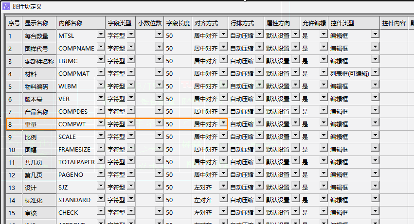 CAD中保留重量數(shù)值的小數(shù)位后的后置0（末尾0）的方法