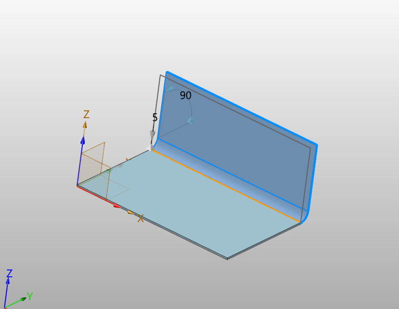 3D建模软件利用草图更改凸缘轮廓的方法