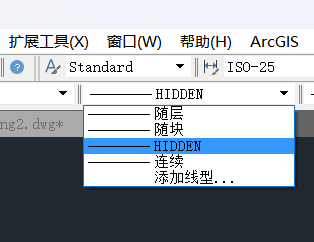 CAD中线型比例设置为何导致所有线型均显示为实线？