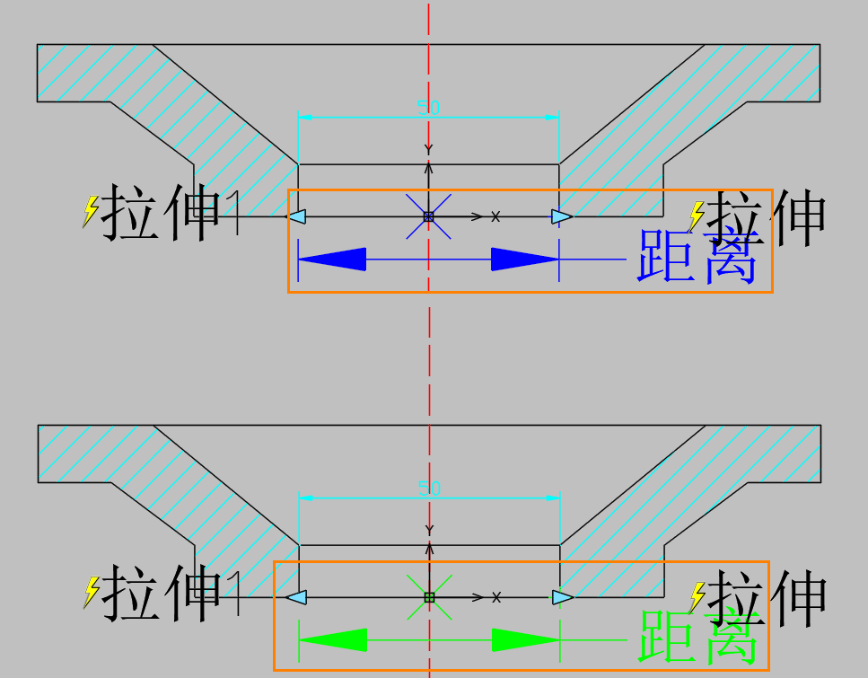 CAD動態(tài)塊編輯設置參數(shù)顯示顏色方法