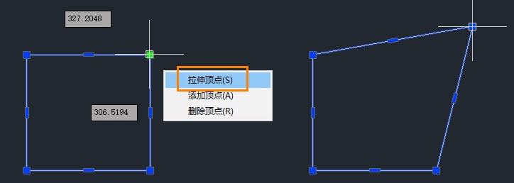 CAD多段線夾點(diǎn)編輯的方法