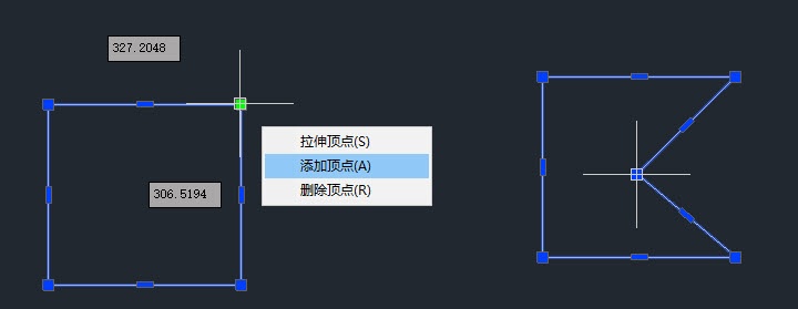 CAD多段線夾點(diǎn)編輯的方法