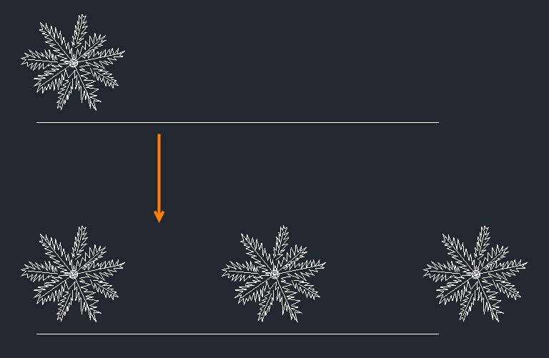 CAD如何實(shí)現(xiàn)單行均布