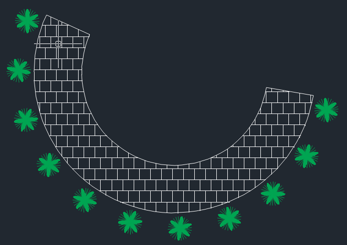 CAD路徑陣列功能