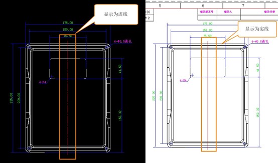 CAD為什么虛線在布局里為實線