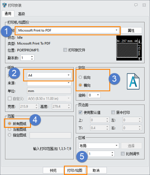 3D建模软件如何快速将多张工程图图纸输出为pdf