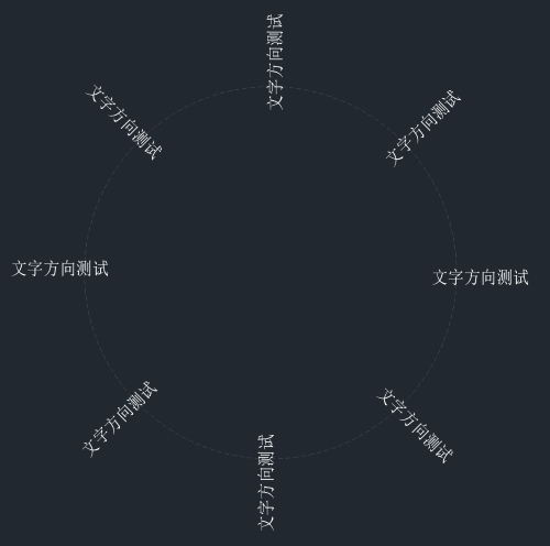 CAD怎么修改旋轉(zhuǎn)文本的方向
