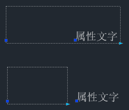 CAD動態(tài)塊屬性文字為什么不跟隨移動