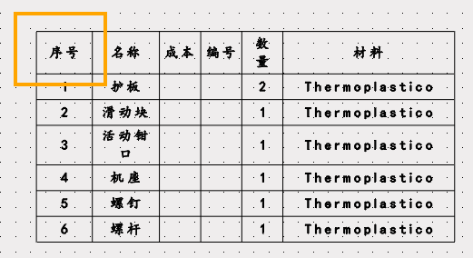 3D建模软件怎样自定义工程图BOM表