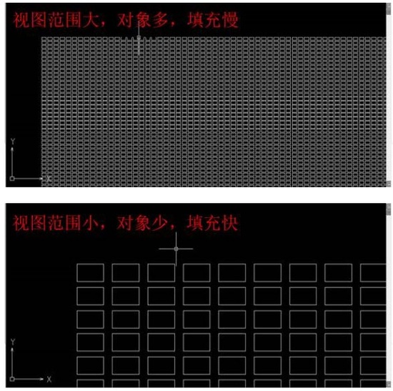 CAD處理多對(duì)象圖紙如何加快填充效率