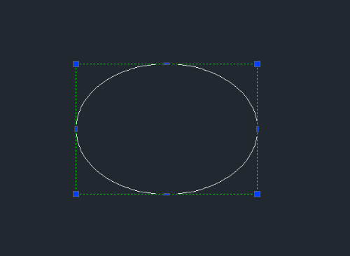 CAD通过贱人工具箱把圆形修改为椭圆的方法