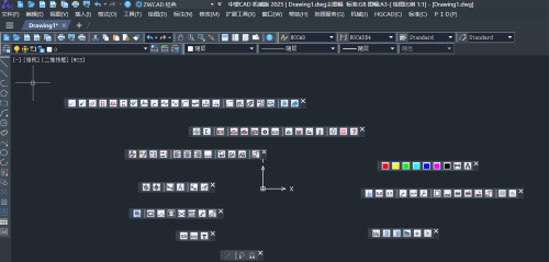 CAD加载HGCAD工具条乱跑的解决办法
