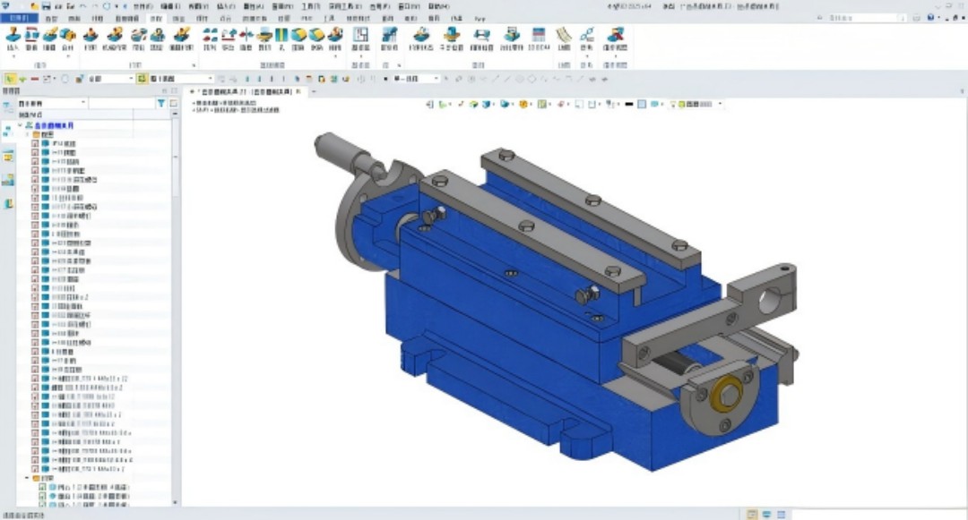 韩文灿正在应用中望3D