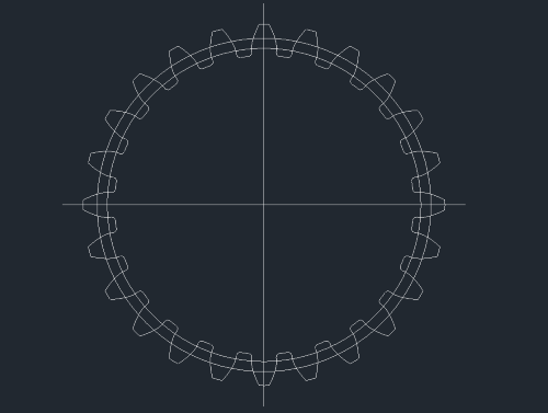 拒绝近似拟合!三维CAD一键生成国标渐开线齿轮 拒绝近似拟合!三维CAD一键生成国标渐开线齿轮