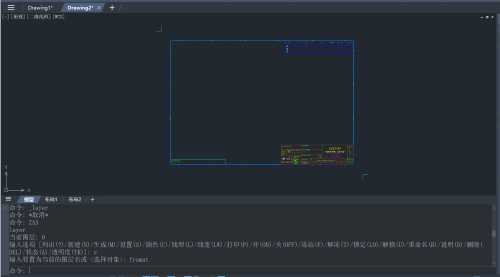 CAD如何自动识别比例插入图框
