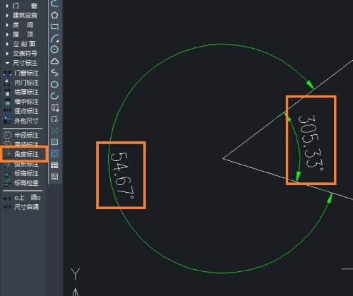 CAD�޽���Ƕȱ�ע����ֵ�����ô��