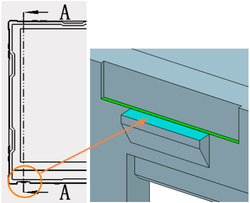 3D建模软件零件视图剖切后仅有剖切面怎么办