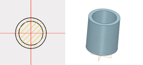 3D建模软件工程图怎么处理视图剖面线填充范围不正确的情况