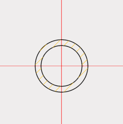 3D建模软件工程图怎么处理视图剖面线填充范围不正确的情况