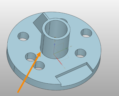 3D建模软件输入STEP文件如何合并圆柱面