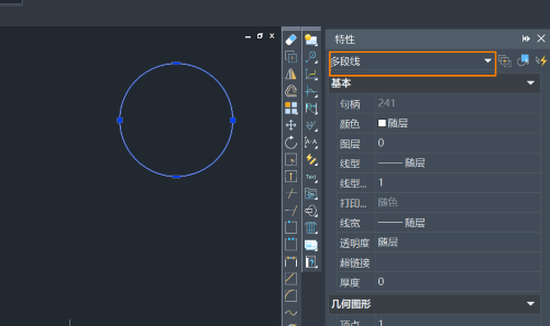 ������CAD����Բ�ζ����