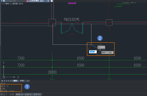 为啥CAD绘制线段时光标显示长度异常