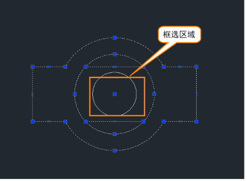 CAD如何反选择对象