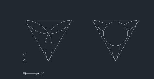 怎么用CAD实现图形遮挡效果