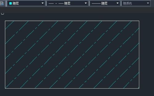 为什么使用CAD填充图案不显示对应的线型