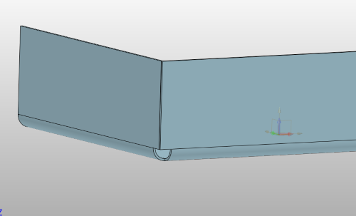 3D建模软件在钣金设计中怎么修改闭合角