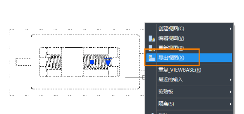 CAD怎么把工程视图从布局空间导出到模型空间