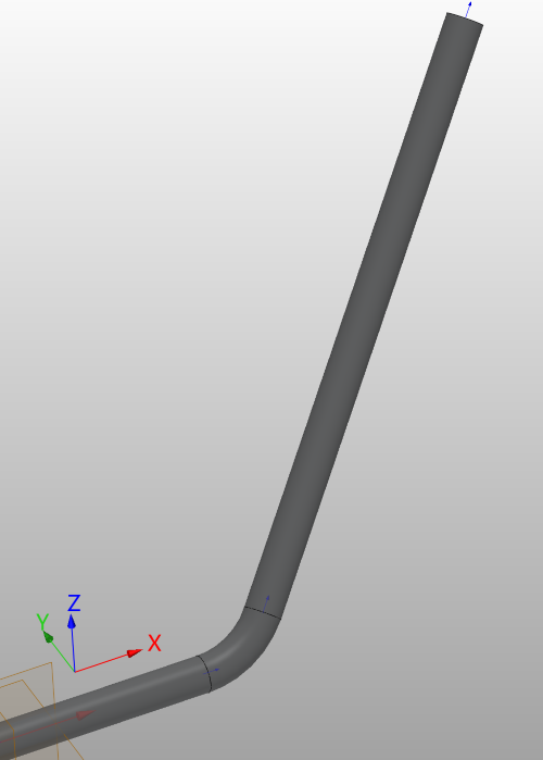 3D建模软件怎么以XYZ方向投影距离绘制管线