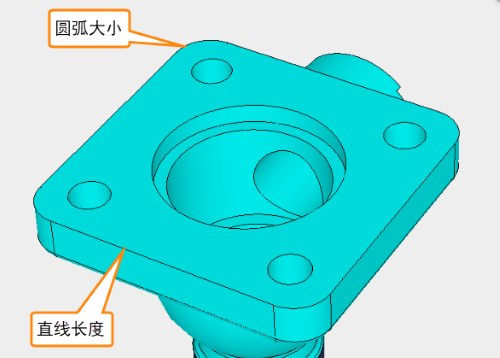 三维建模软件输出的Html模型怎么测量圆弧和直线长度