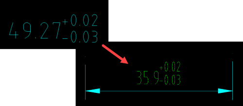 怎么用CAD机械版公差标注调整文字上下对齐方式