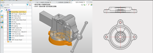 3D建模软件怎么单独出装配体中某一个零件的工程图