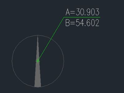 CAD建筑版怎么将测量坐标XY设置成施工坐标AB的形式