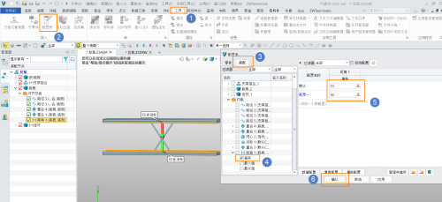 3D建模软件中怎么创建装配图的交替位置视图