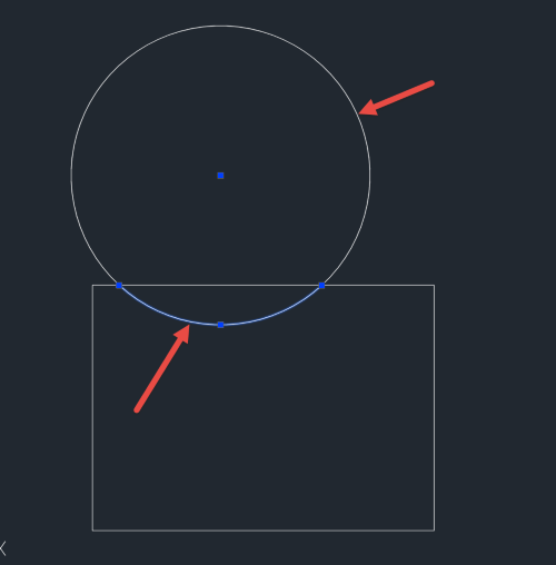 CAD机械版怎么对实现打断前后图形保留﻿