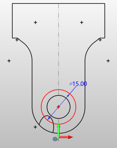 3D建模软件怎么在工程图视图中绘制指定尺寸或约束的图形