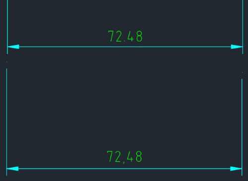 怎么用CAD机械版切换标注小数点分隔符样式﻿