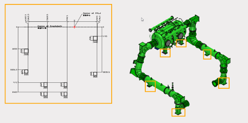 3D建模软件怎么快速投影复杂装配中的部分组件