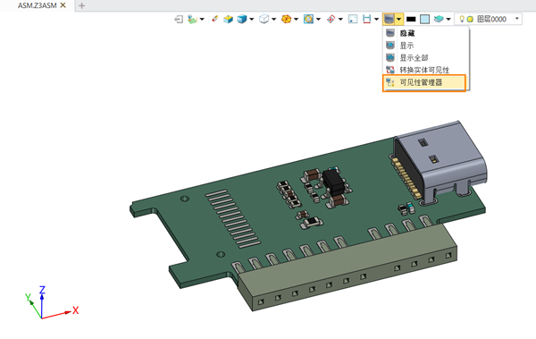 3D建模软件装配环境中如何快速显示所有组件内隐藏的实体? 3D建模软件装配环境中如何快速显示所有组件内隐藏的实体?