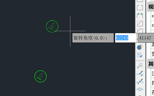 CAD水暖电中元件插入时的角度怎么调整?